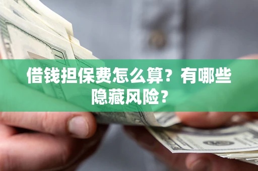北京借钱担保费怎么算？有哪些隐藏风险？