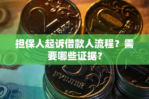 北京担保人起诉借款人流程？需要哪些证据？