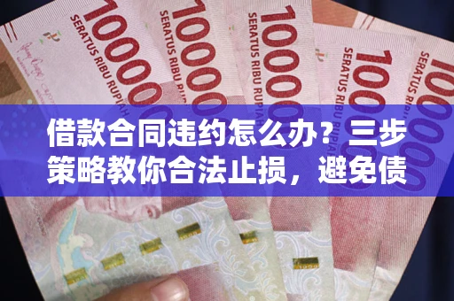 北京借款合同违约怎么办？三步策略教你合法止损，避免债务危机升级