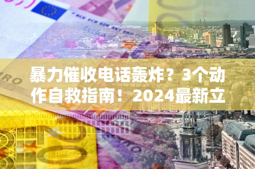北京暴力催收电话轰炸？3个动作自救指南！2024最新立案标准全解析