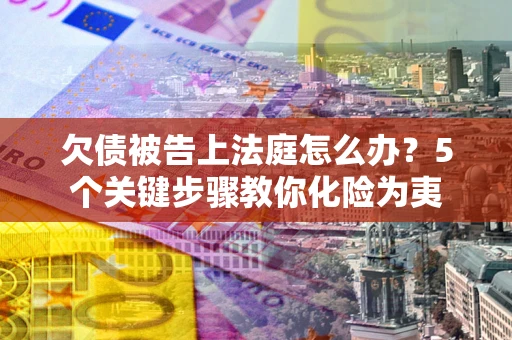 北京欠债被告上法庭怎么办？5个关键步骤教你化险为夷