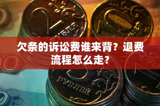 北京欠条的诉讼费谁来背？退费流程怎么走？